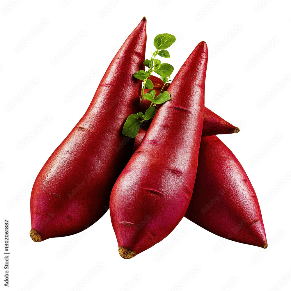 Poster three bright red pomegranates arranged neatly on a rustic wooden table with natural lighting enhanci