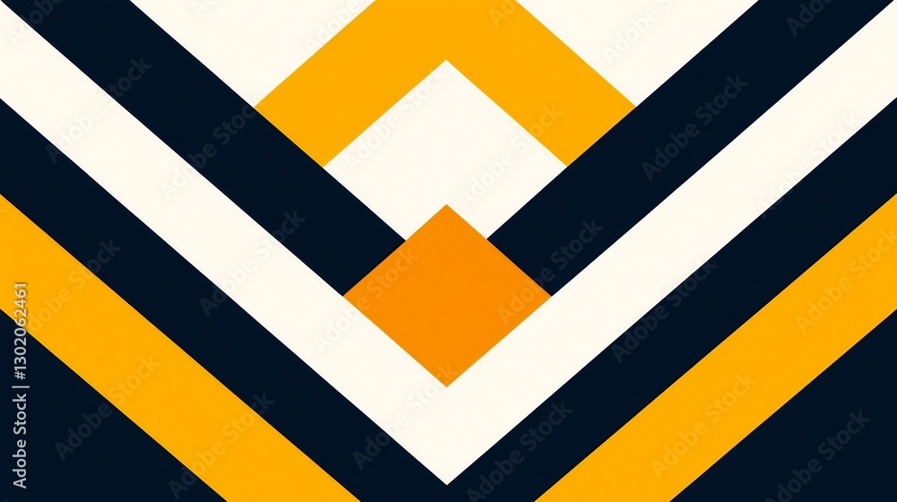 Canvas Prints geometric patterns with vibrant colors and bold shapes