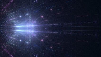 Digitaler Datenstrom - schnelles Internet, Energie, Forschung, Wissenschaft, Industrie, Innovation, Technologie, Computer, Netzwerk, Kommunikation, k&uuml;nstliche Intelligenz, Digitalisierung, violett