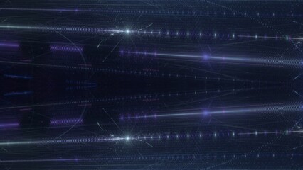 Digitaler Datenstrom - schnelles Internet, Energie, Forschung, Wissenschaft, Industrie, Innovation, Technologie, Computer, Netzwerk, Kommunikation, künstliche Intelligenz, Digitalisierung, violett