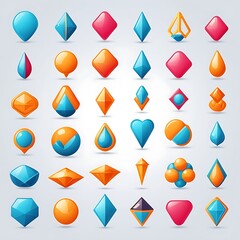 set of colorful arrows