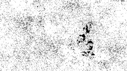 Gritty grunge radial gradient texture. Subtle fade grain overlay background. Rough vanishing dirty granule backdrop. Vector
