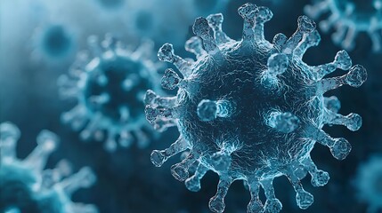 Microscopic Virus Closeup (1)