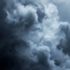 Dense cloud of smoke. Abstract background. Selective focus. Toned.