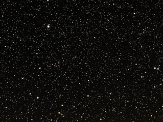 Fototapeta premium Starry night sky filled with numerous stars twinkling against a dark backdrop