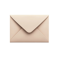 This image features a close-up of a simple, cream-colored envelope, possibly for sending mail.