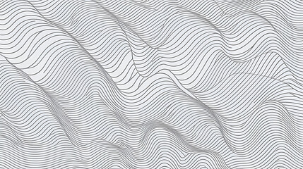 Abstract shapes.Patterns from lines.White wallpaper. Vector graphics for design, textile, decoration, cover, wallpaper, web background, wrapping paper, fabric, packaging. Repeating pattern.