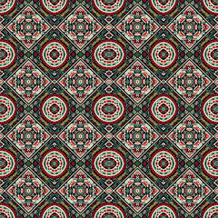seamless geometric pattern with geometric shapes