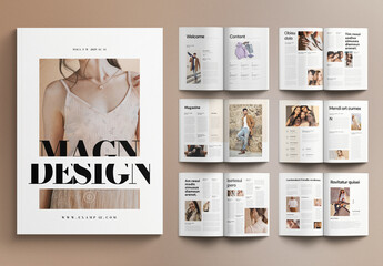 Fashion Magazine Template