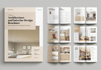 Minimal Architecture & Interior Design Brochure Template