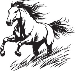horse vector illustration