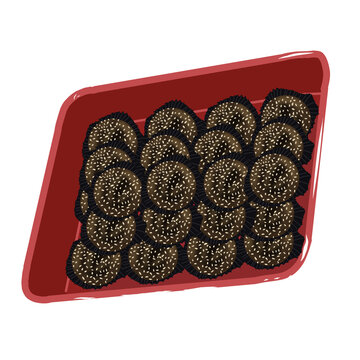 Onde - Onde ketan , kue takjil ramadhan