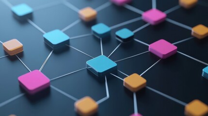 A large flowchart illustrating steps in corporate strategic planning.