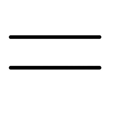Minimalist graphic featuring two parallel horizontal lines.