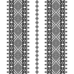 Geometric ethnic oriental seamless pattern traditional Design for background,carpet,wallpaper.clothing,wrapping,Batik fabric,Vector illustration.embroidery style, sadu