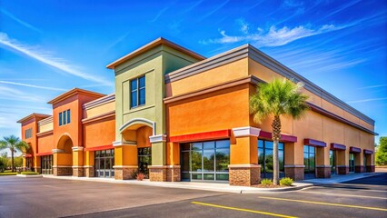 East Mesa Arizona Arts & Crafts Store Exterior Building Stock Photo