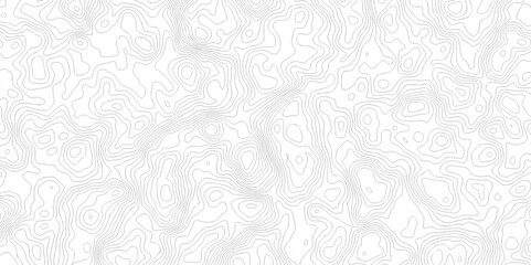 Abstract seamless paper cut world map design geometric background modern template . Topography banner texture white template curve concept style .