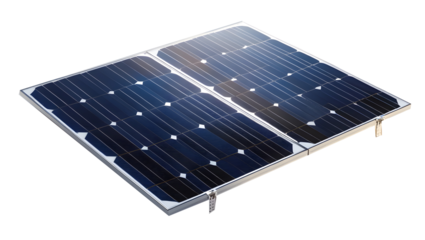 Three solar panels against a black background,Modern Solar Panel Array with Multiple Modules,Abstract design of solar energy