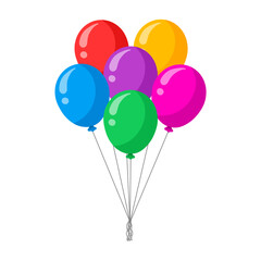 Colorful Balloons Bright and Festive Decorations for Parties and Celebrations