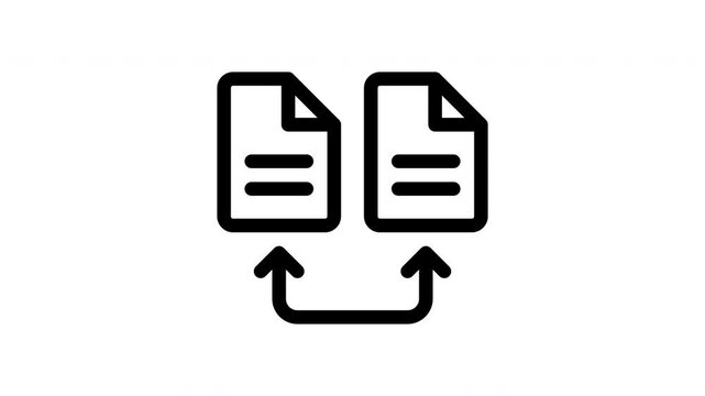 compare animated icon