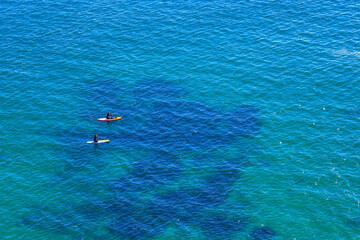 Point Dume on the coast of Malibu, California
