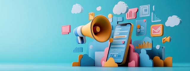 Digital Marketing Strategy Mobile App Promotion and Advertising Campaign