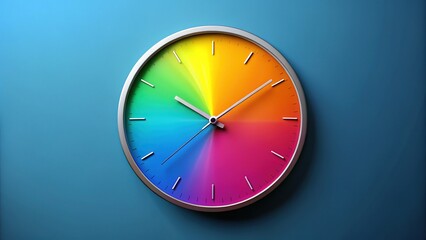 Modern Wall Clock - Minimalist Design with Sleek Lines
