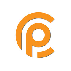 Web line modern color full logo design