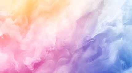 Obraz premium A colorful abstract background with blended and flowing pastel hues
