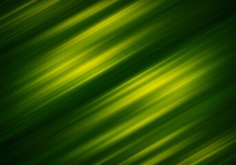 Obraz premium Dynamic flow and fluid texture define this abstract pattern, composed of diagonal stripes in varying shades of green and yellow
