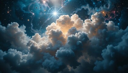 Fototapeta premium blue sky background