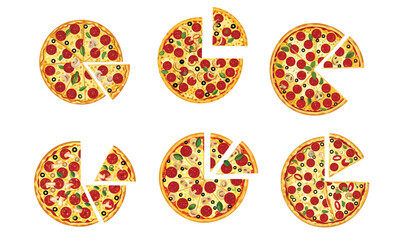 pizza vector