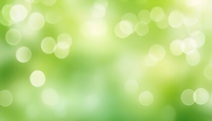 Fototapeta premium dreamy light green blur that evokes the freshness of spring, making it a great choice for a glowing summer wallpaper design