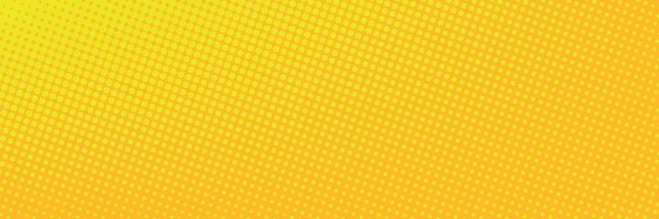 Dots halftone yellow and dark blue color pattern gradient grunge texture background. vector grunge. modern