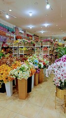 market stall in the market