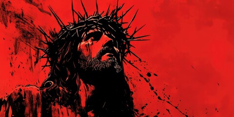 Man with Crown of Thorns