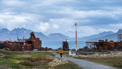Photographing Grytviken South Georgia and fjords around
