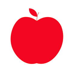 a nice style apple vector design icon