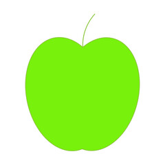 a nice style apple vector design icon