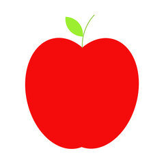 a nice style apple vector design icon