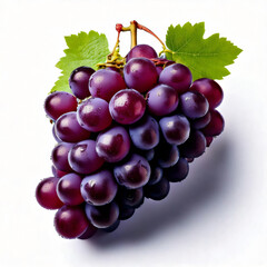 Fototapeta premium 824-urple varieties. Commercial isolate with white background no cast shadow