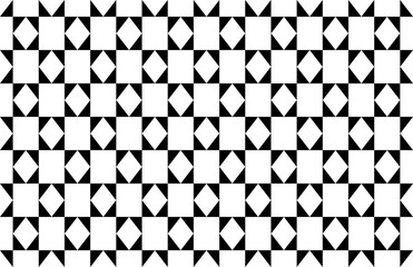 black and white geometric pattern wallpaper textile circel line fabric flower background.  
