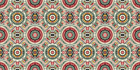 abstract seamless pattern with circles