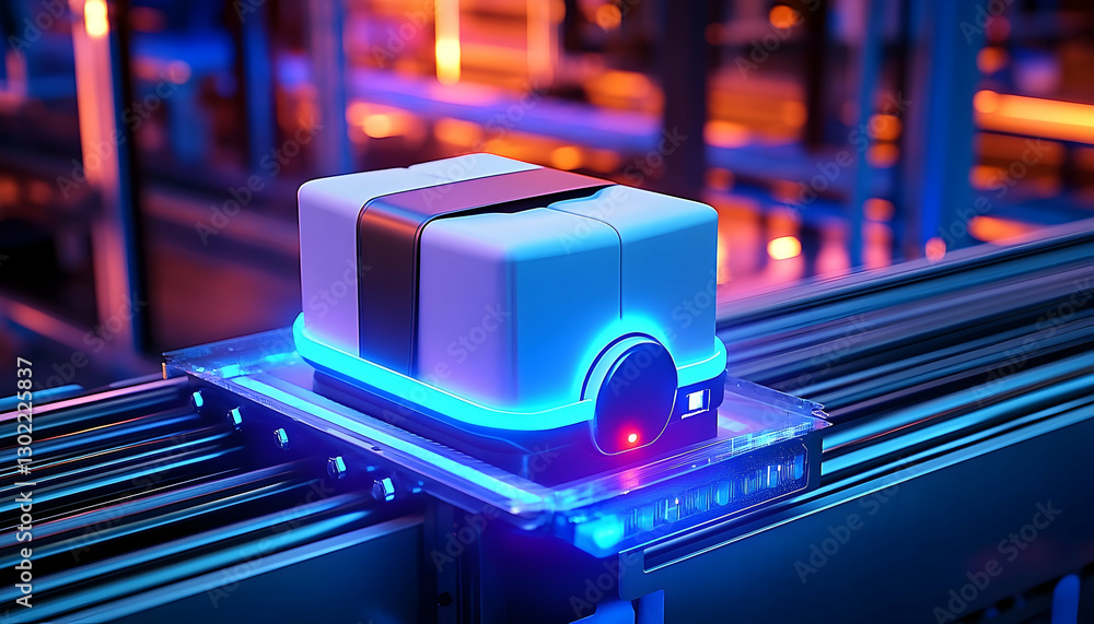 Poster automated warehouse operations with robotic system for efficient distribution