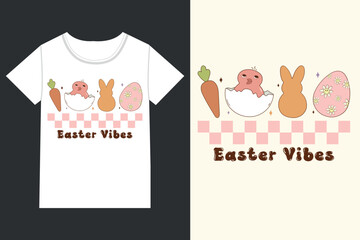 Easter vibes retro groovy Easter eps, 
Easter Kids eps ,Kids, teacher Easter Kids,
quotes eps, Bunny eps, Easter Bunny eps, Rabbit eps