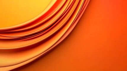 Smooth Fiery Gradient Transition from Bright Orange to Vivid Red