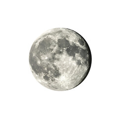 Full Moon Night Celestial Body Space Photography Lunar Surface Dark Grey Earth Orbit White Black