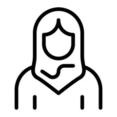 Woman Muslim Icon