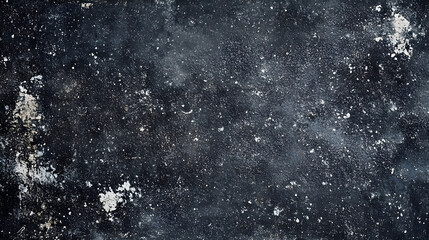 Obraz premium Faded dark gray texture with tiny white noise particles creating a distressed aesthetic