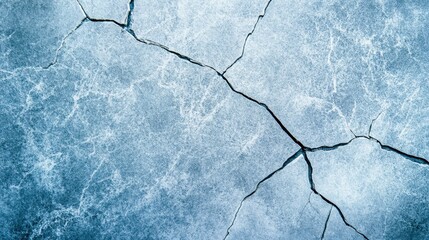 Cracked Texture: A detailed macro view of a cracked surface showcases the intricate network of fissures, creating a sense of age, fragility, and subtle beauty. 